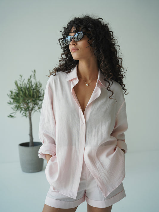 Women's linen shirt